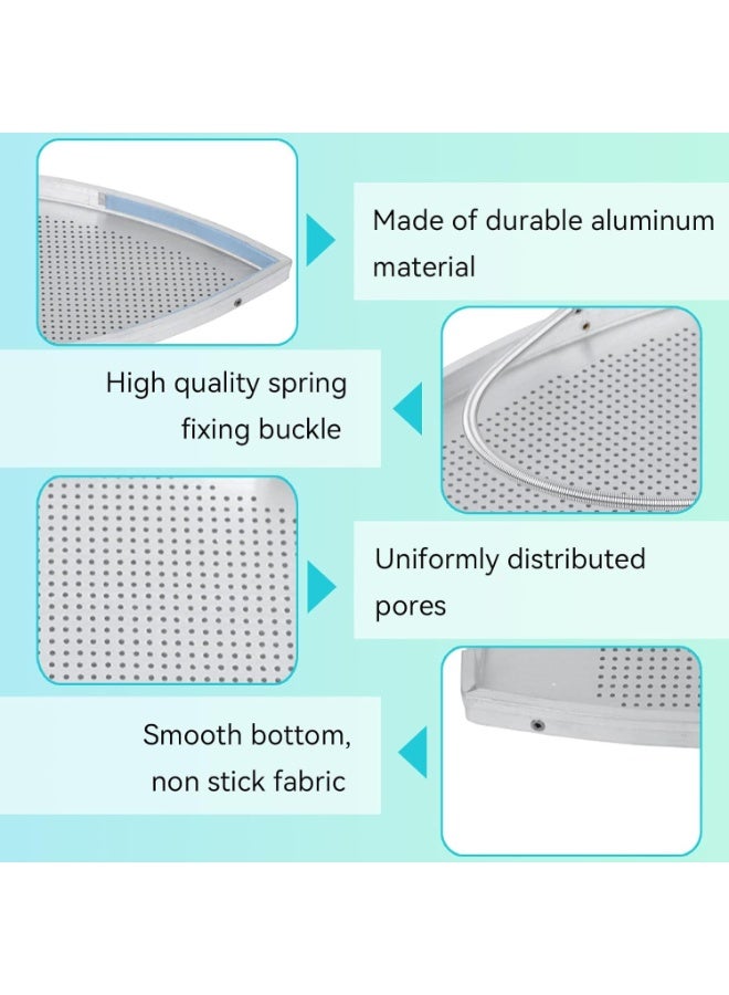 غطاء مكواة حديدي مقاوم للحرارة – واقي عالي الجودة للحفاظ من الغبار والخدوش – غطاء حماية متين مناسب لمعظم أنواع المكواة المنزلية، سهل التخزين والحمل - Image 5